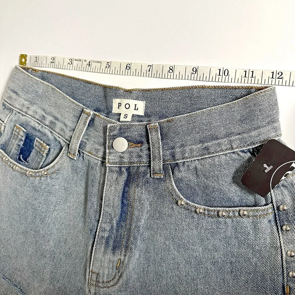 *NEW* POL Studded Shorts - Picture 7 of 10